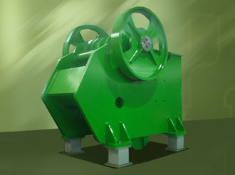 Primary jaw crusher