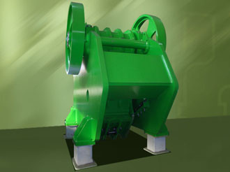 Primary jaw crusher