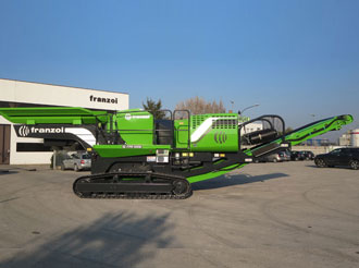 Frantoio mobile inerti