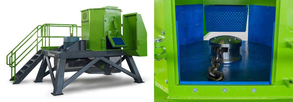 vertical shredder