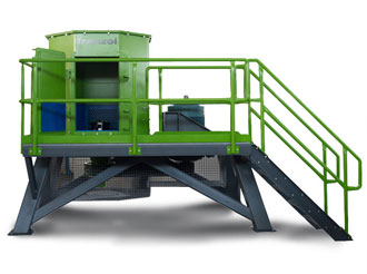 Vertical shredder