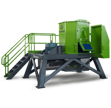 Vertical shredder