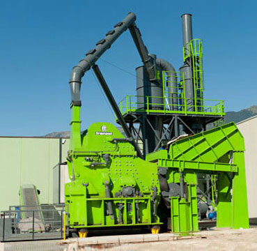 Metal shredder