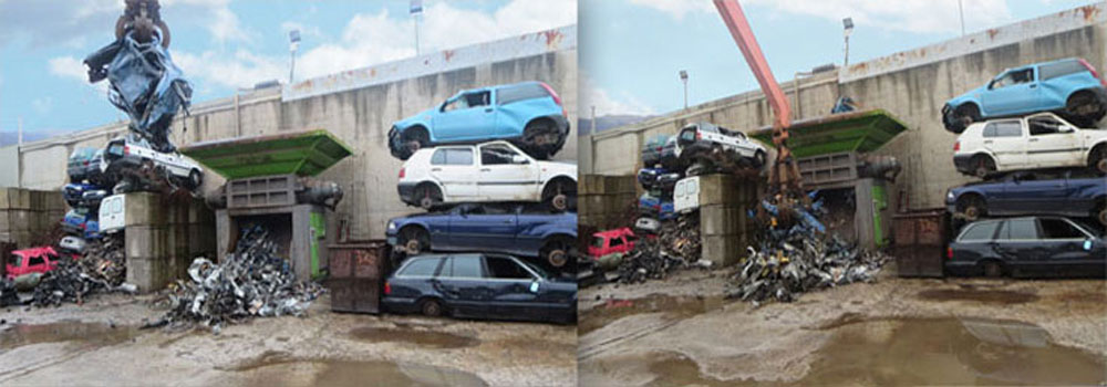 Triturador de carros
