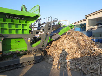 Triturador movel - waste shredder