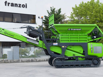Frantumatore trituratore inerti