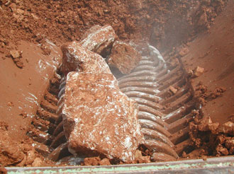 Frantumatore trituratore inerti