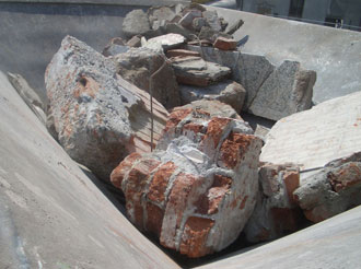 Frantumatore trituratore inerti